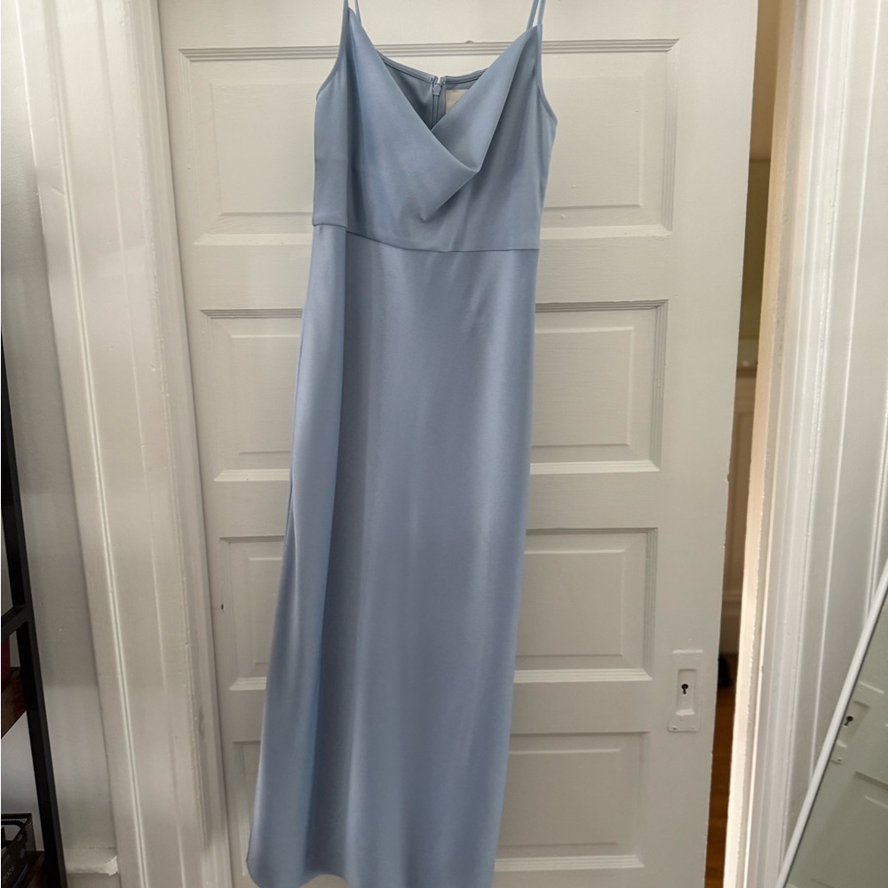 BHLDN Blue Spaghetti Strap Maxi Dress for Weddings
